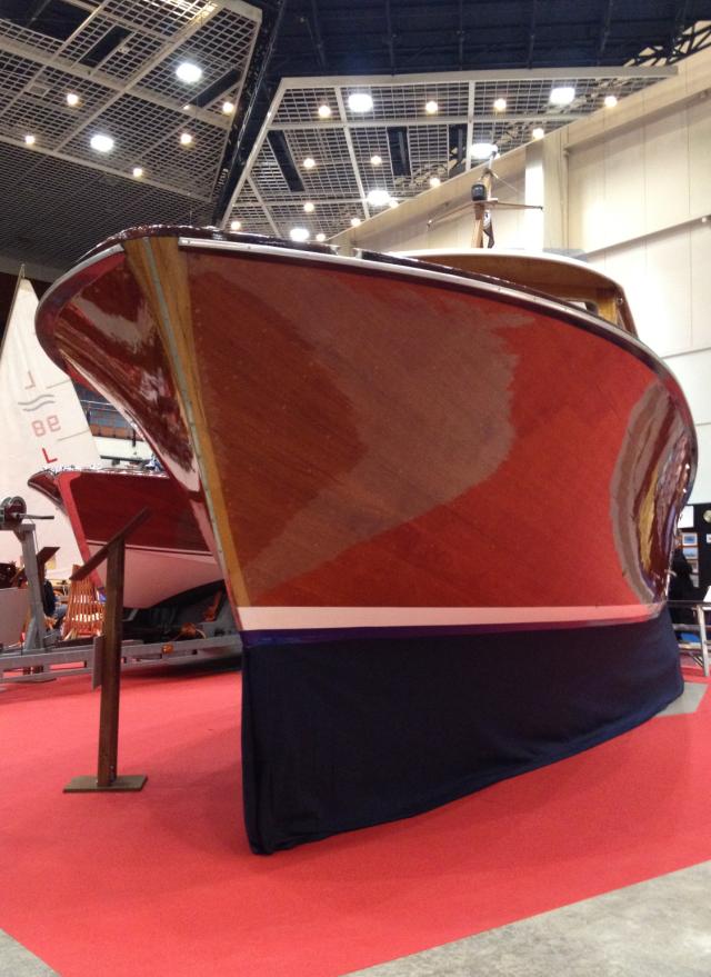 [Bastu-Fia Kr�k� Salongsb�t 1965 -salonkivene, Vene B�t 2012 -venemessut Helsinki]