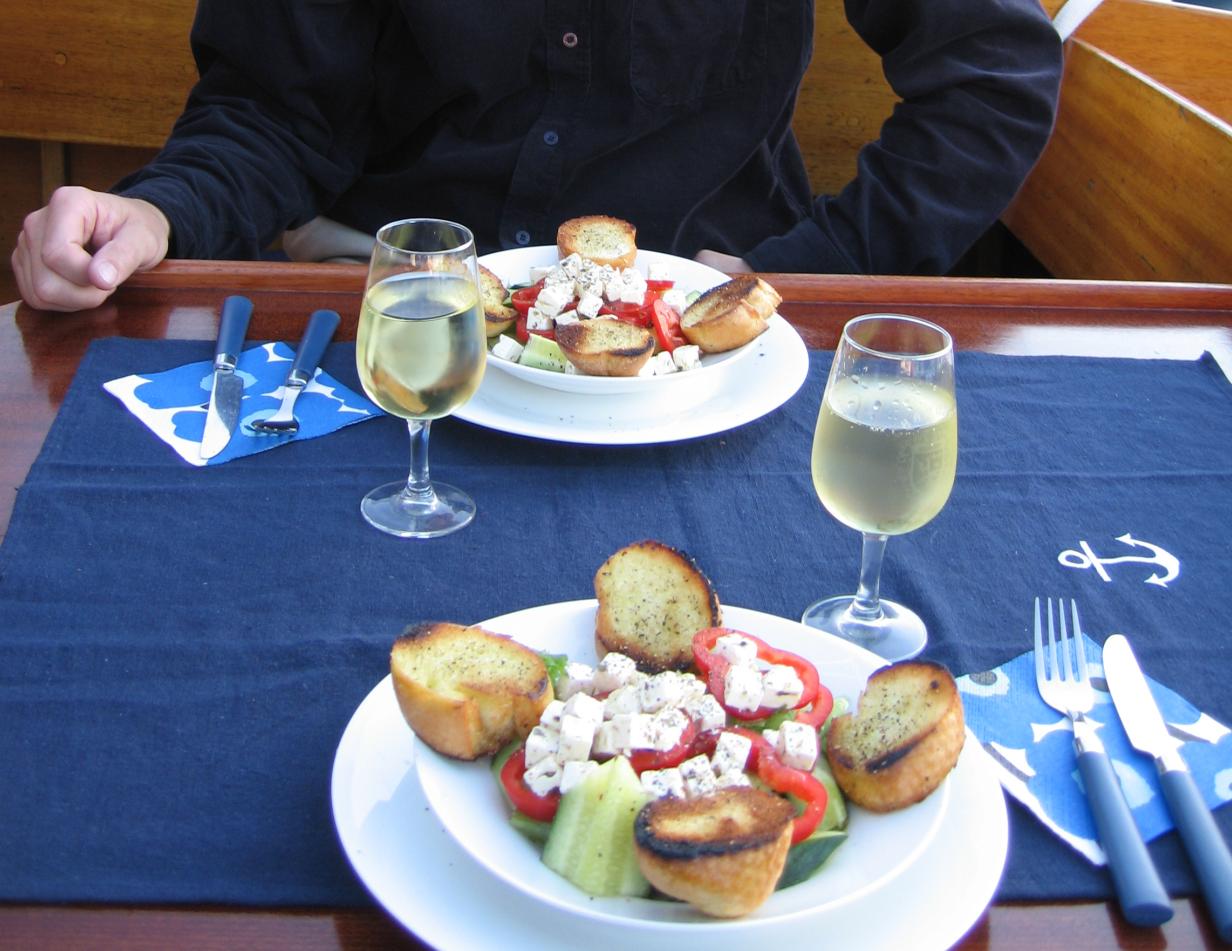 [Starters at Nauvo Guest Harbour]
