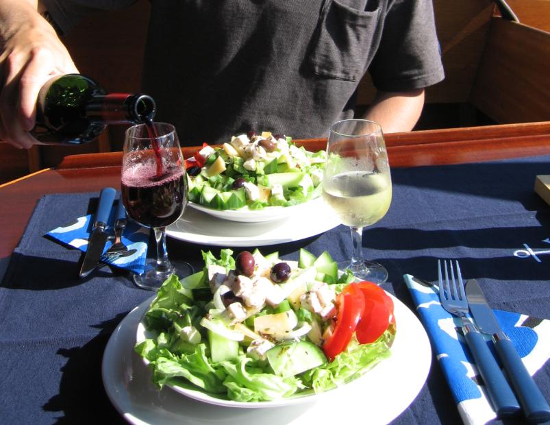 [Starters served]
