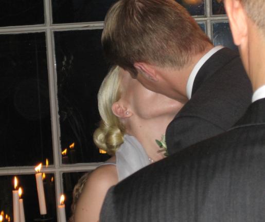 [You may kiss the Bride]