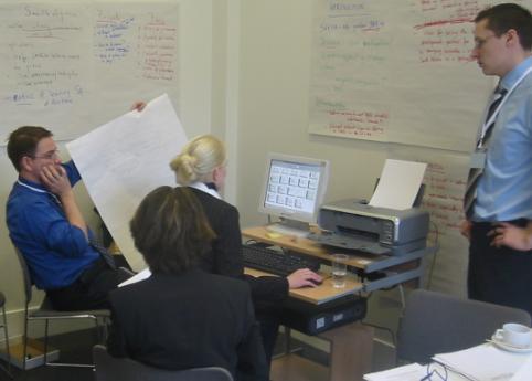 [Preparing Presentation for the Jury]