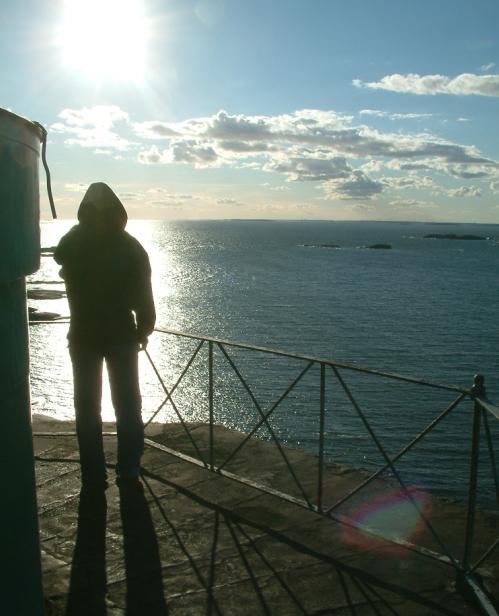 [Captain Maiju @ S�dersk�r Lighthouse]